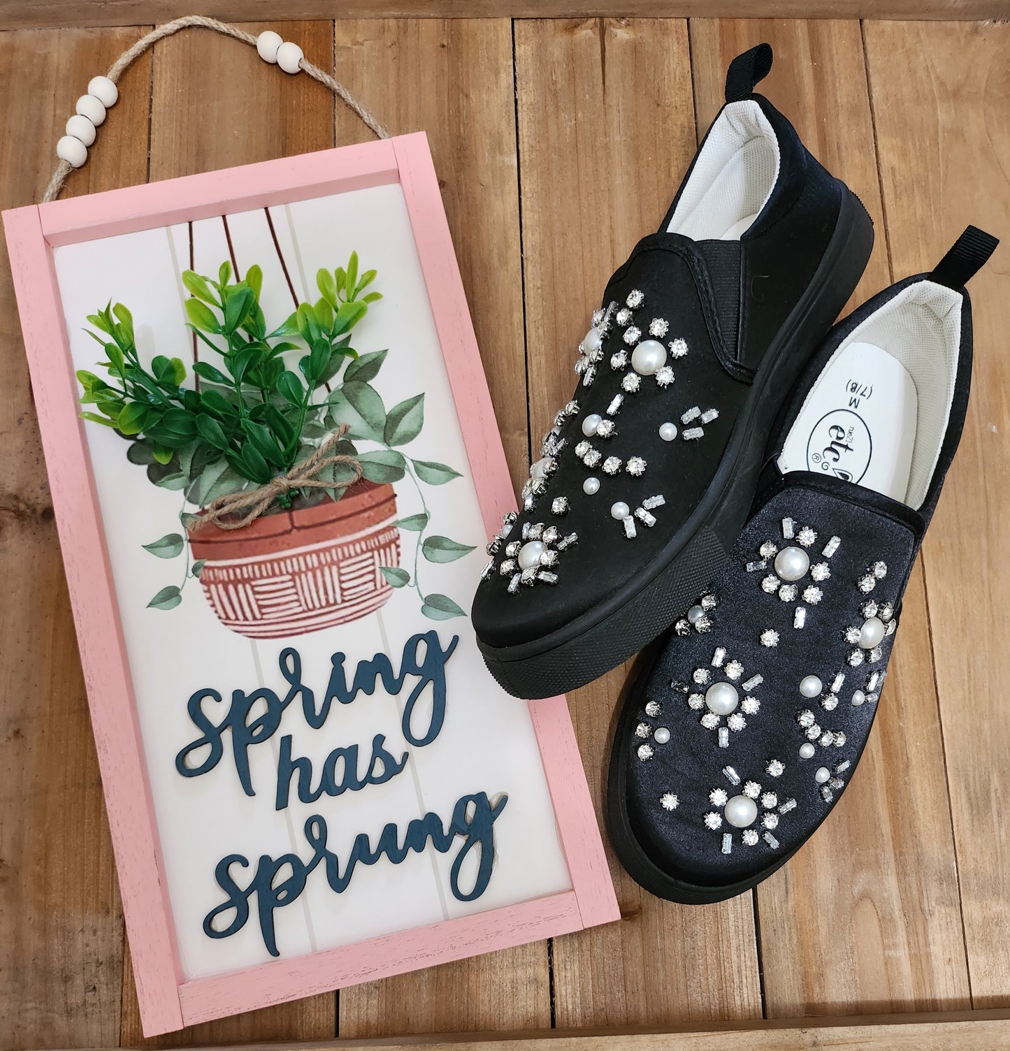 Rhinestone Slip - On Shoes Rue 21 etc!