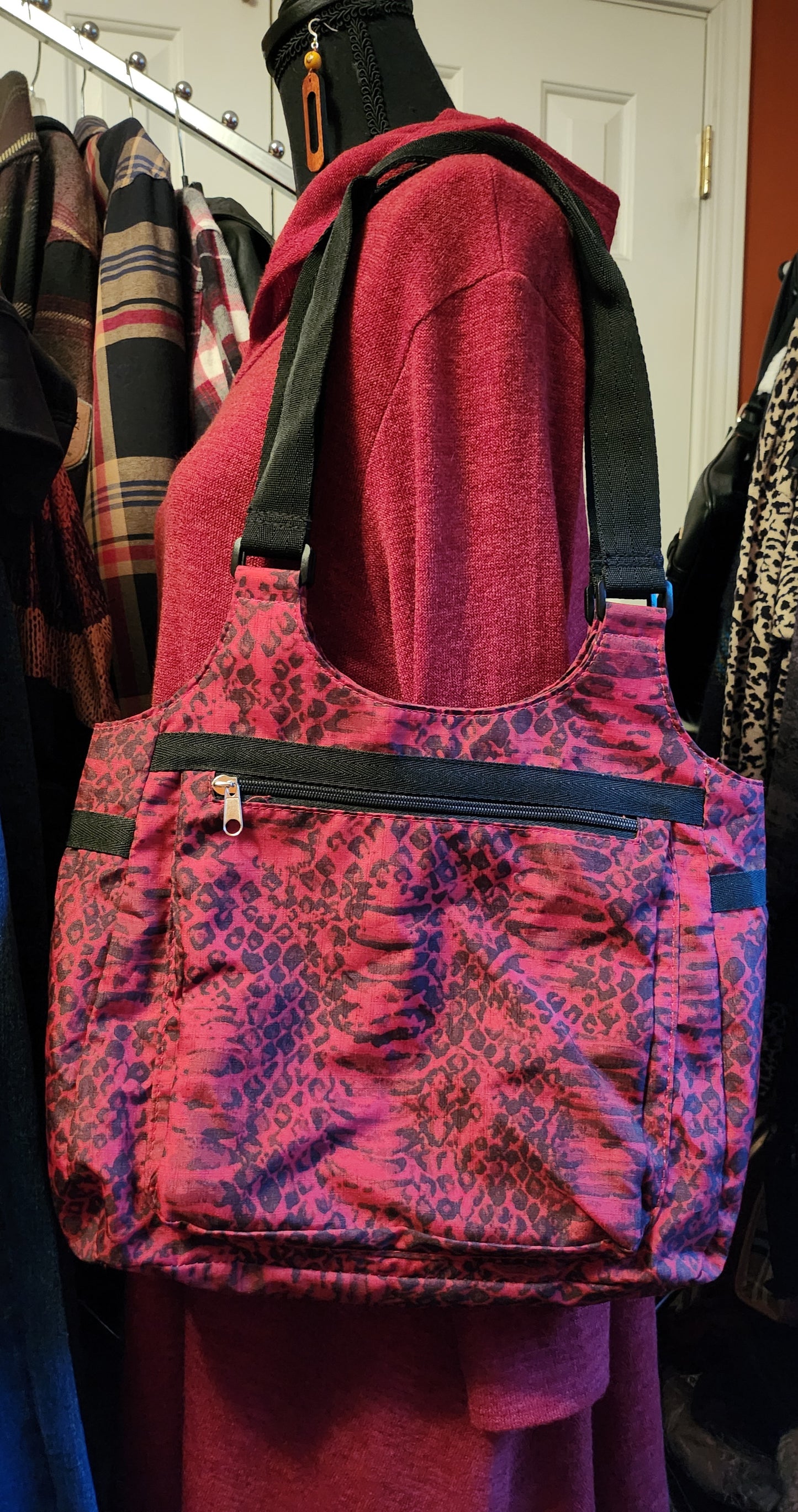 Red Leopard Purse/Tote