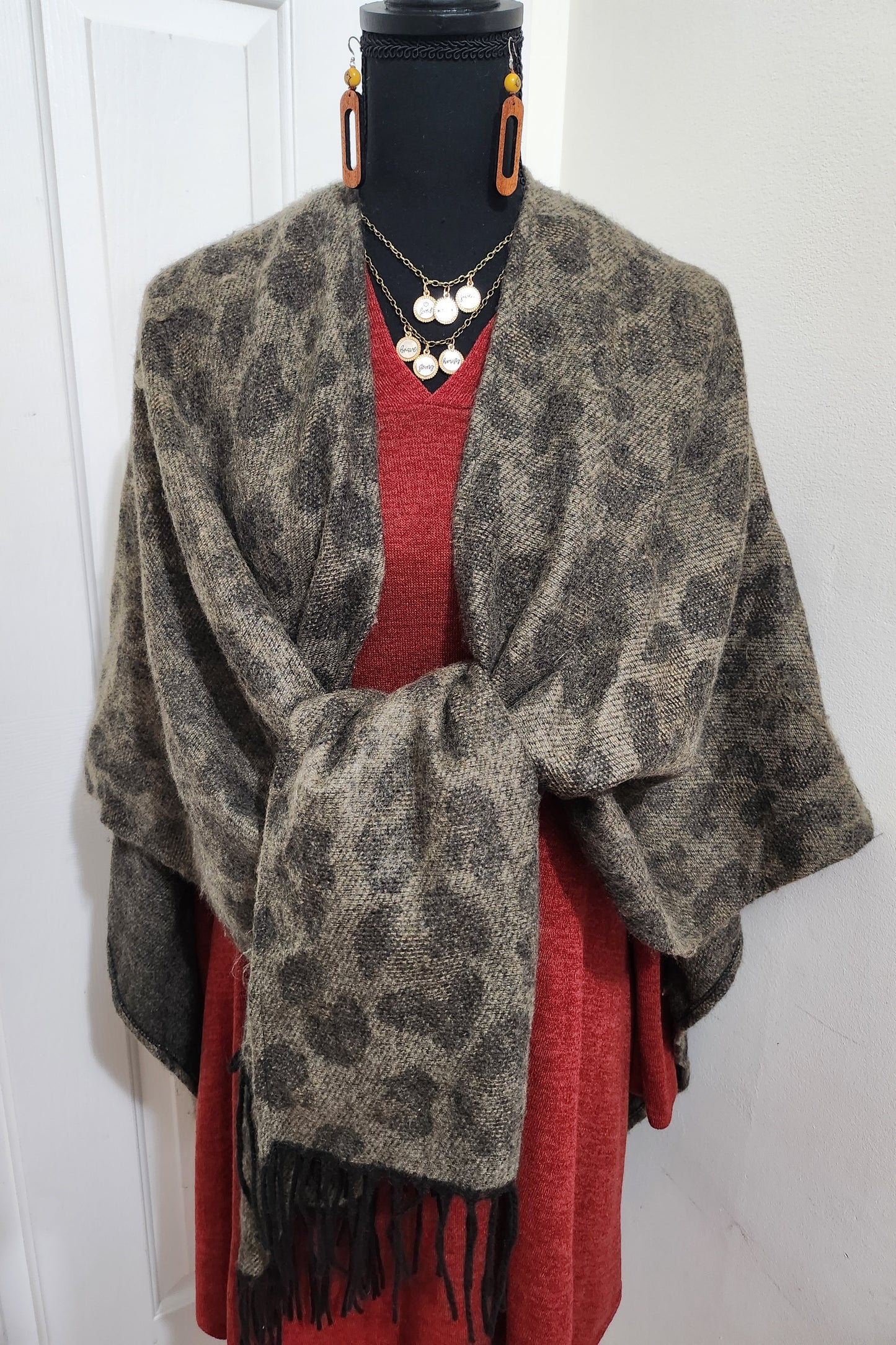 Leopard Wrap/Shawl