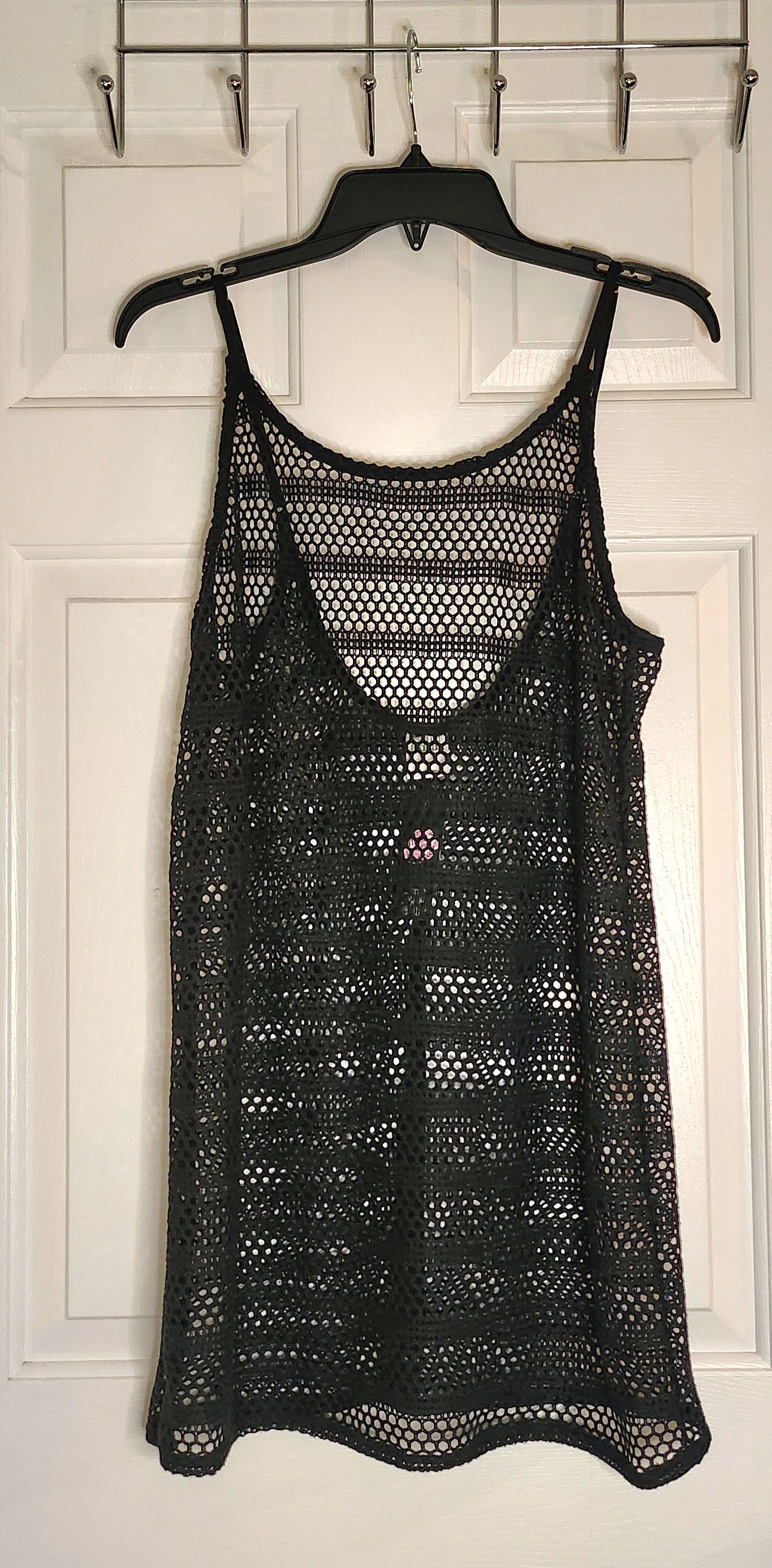 Crochet Swim Cover Up Dress