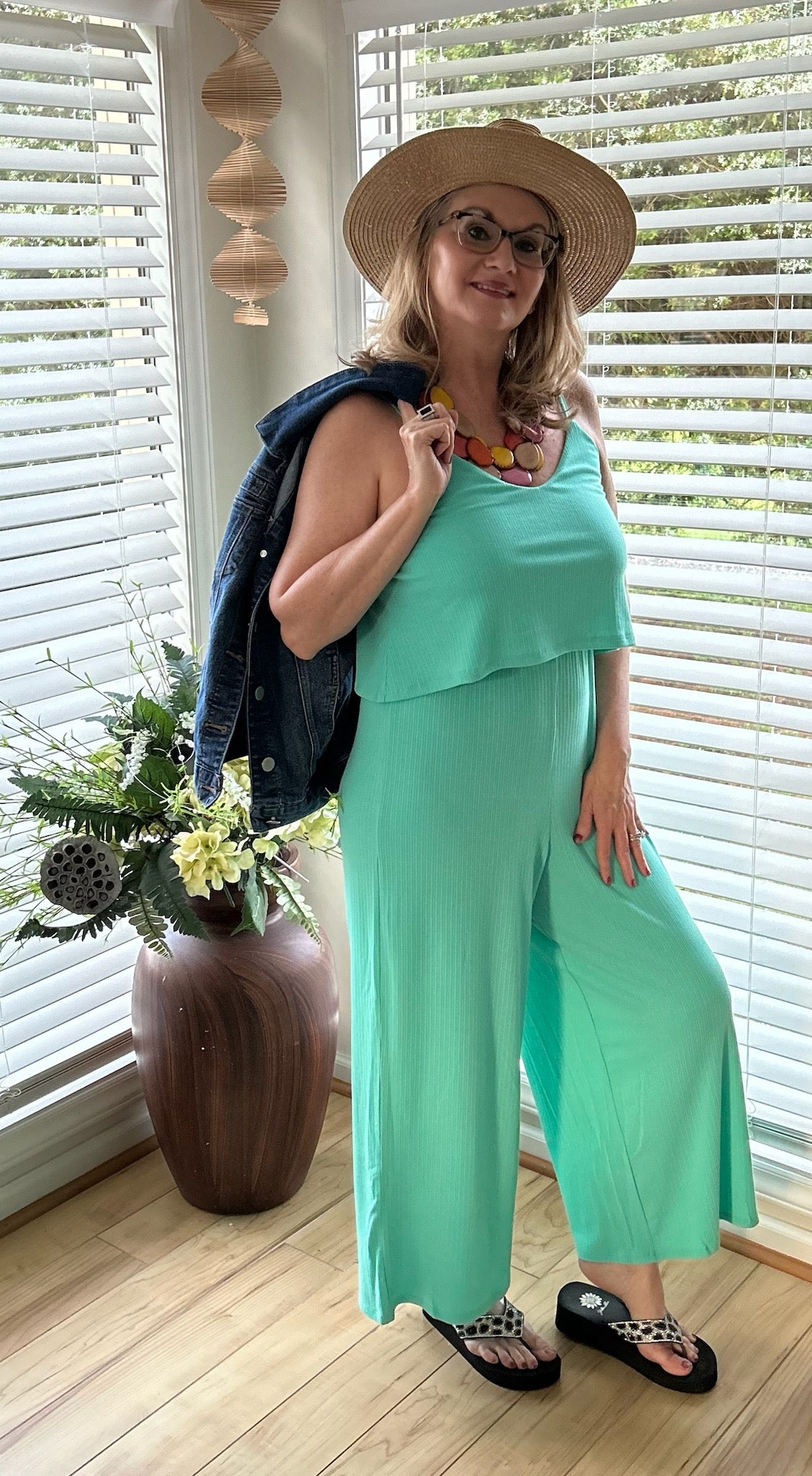 Zenana Jumpsuit -Mint