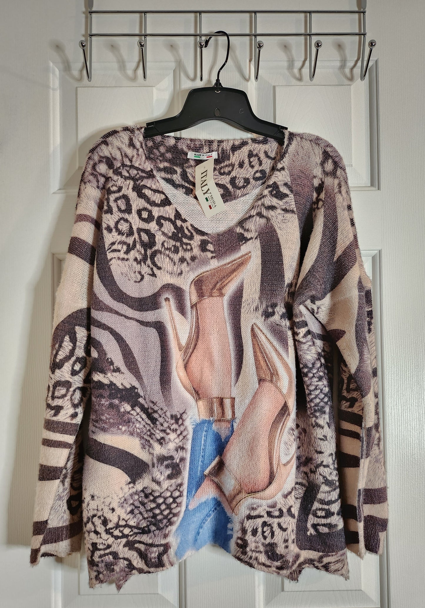 Made in Italy Oversized Pullover Sweater