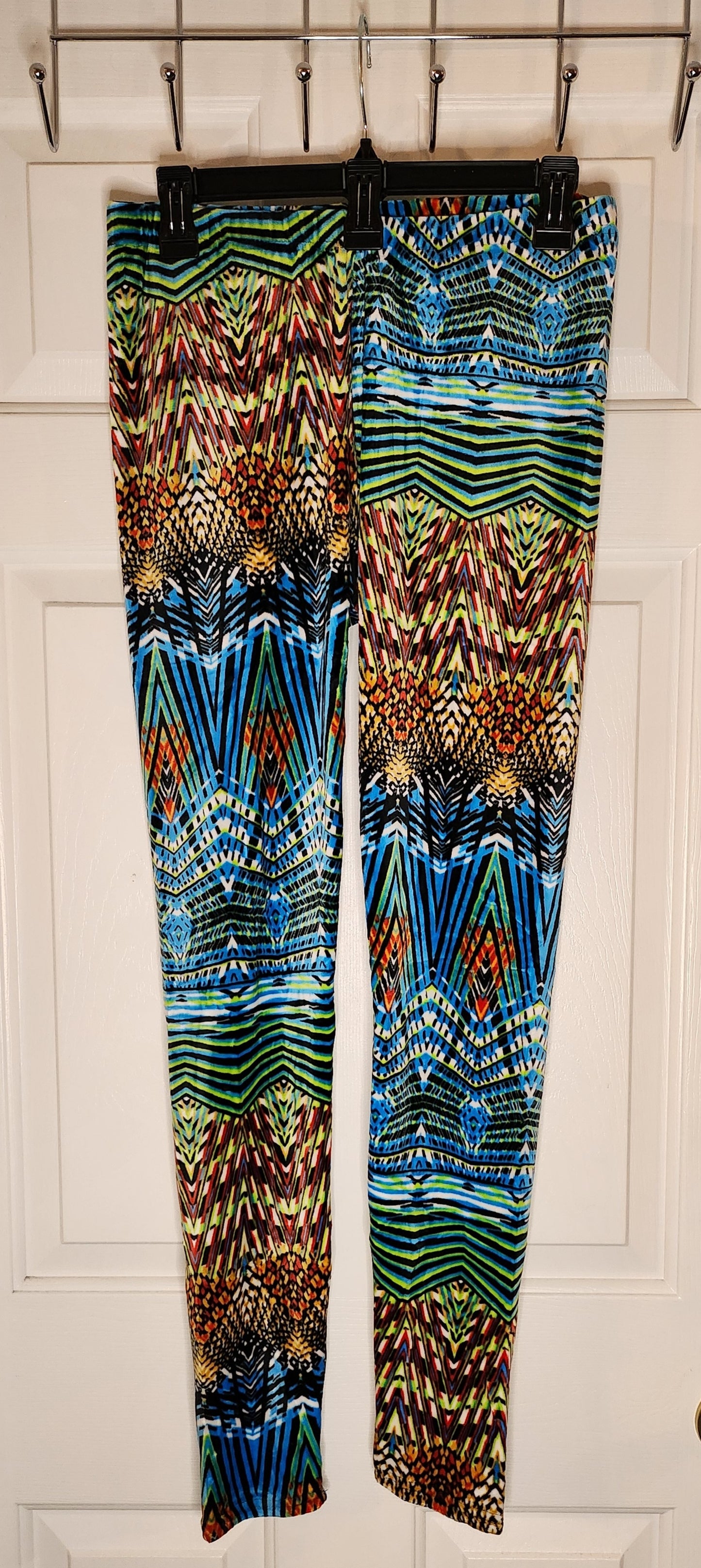 Tribal Velour Print Butter Soft Leggings