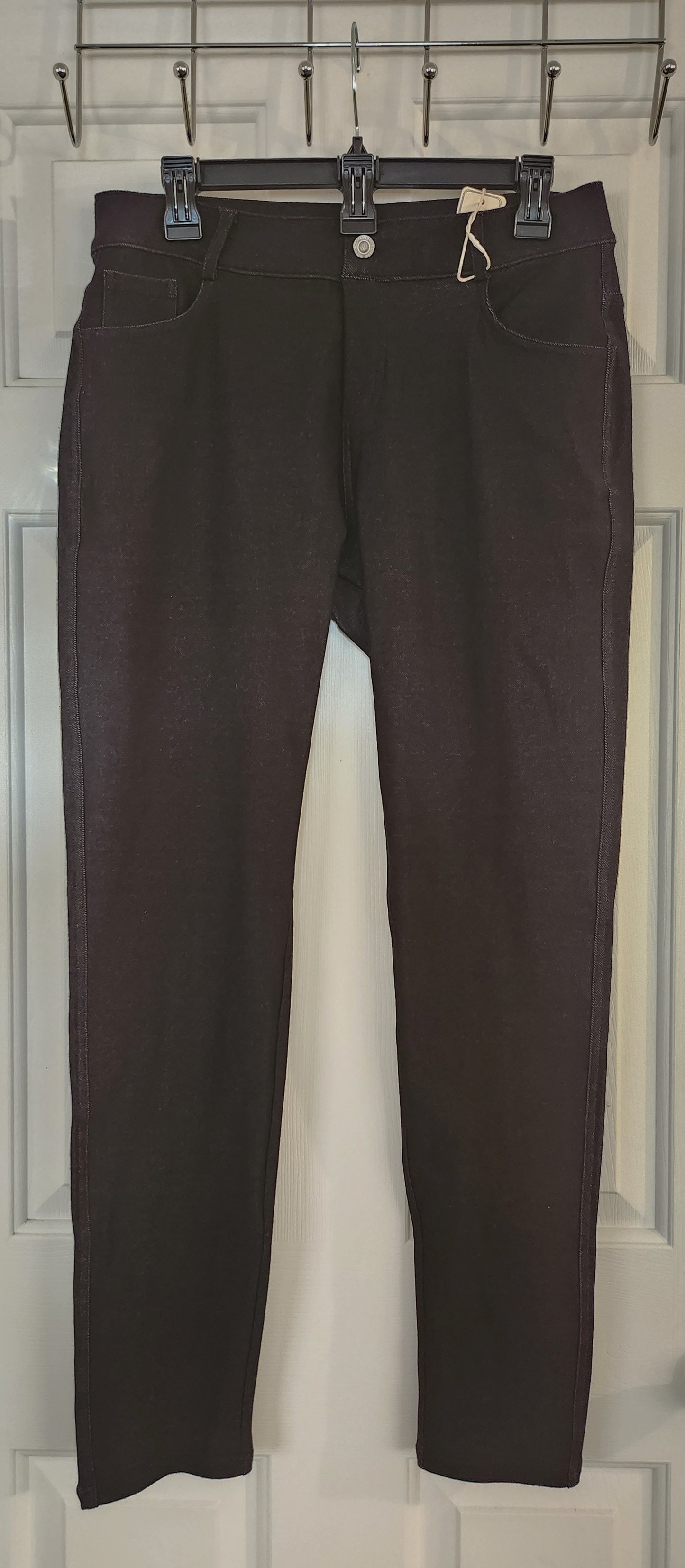 Ladies Cotton 5 Pocket Skinny Jeggings