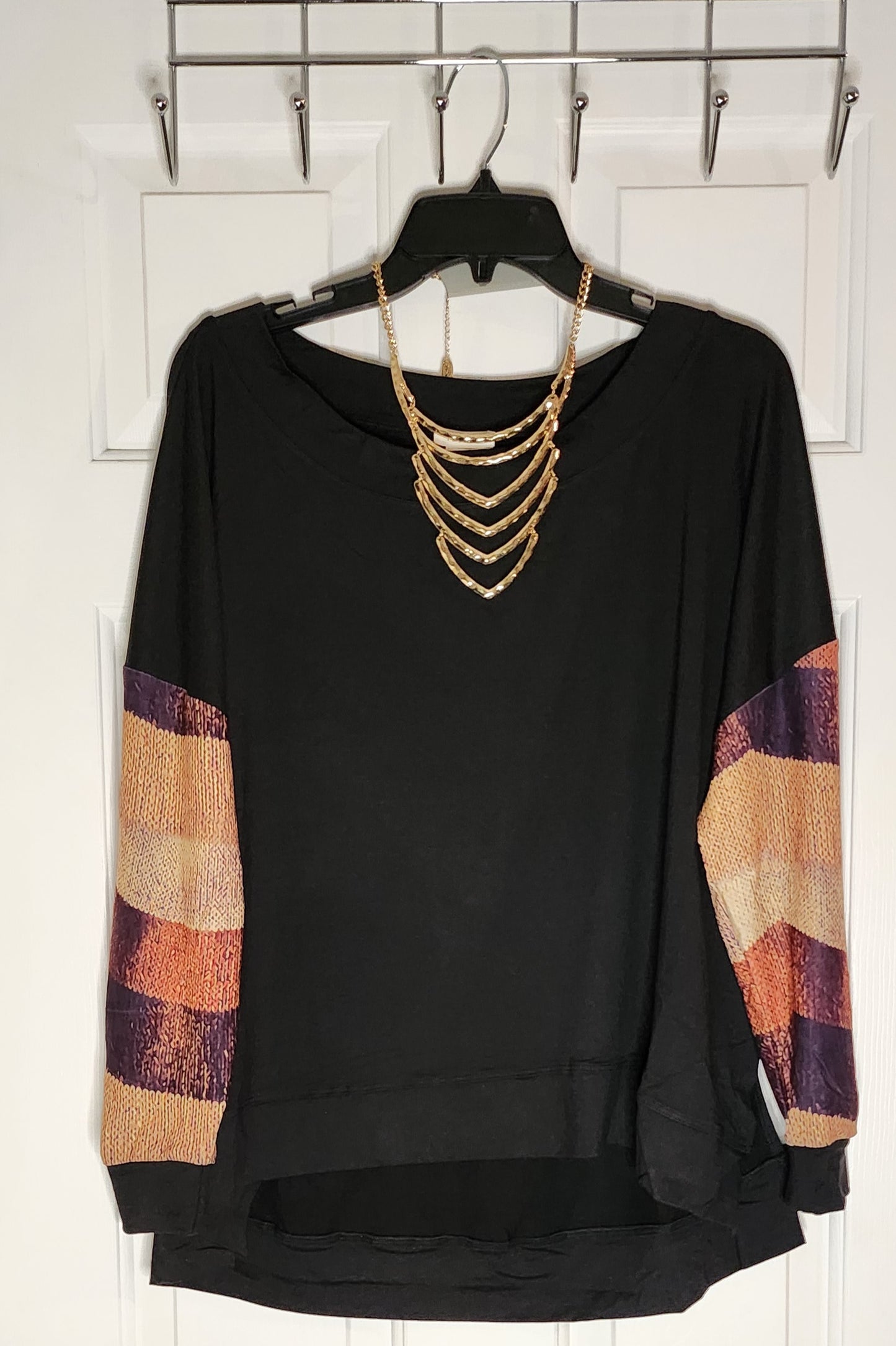 Ladies Off Shoulder Long Sleeve Yelete Blouse