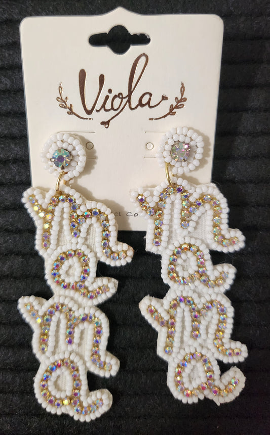 "Mama" Earrings